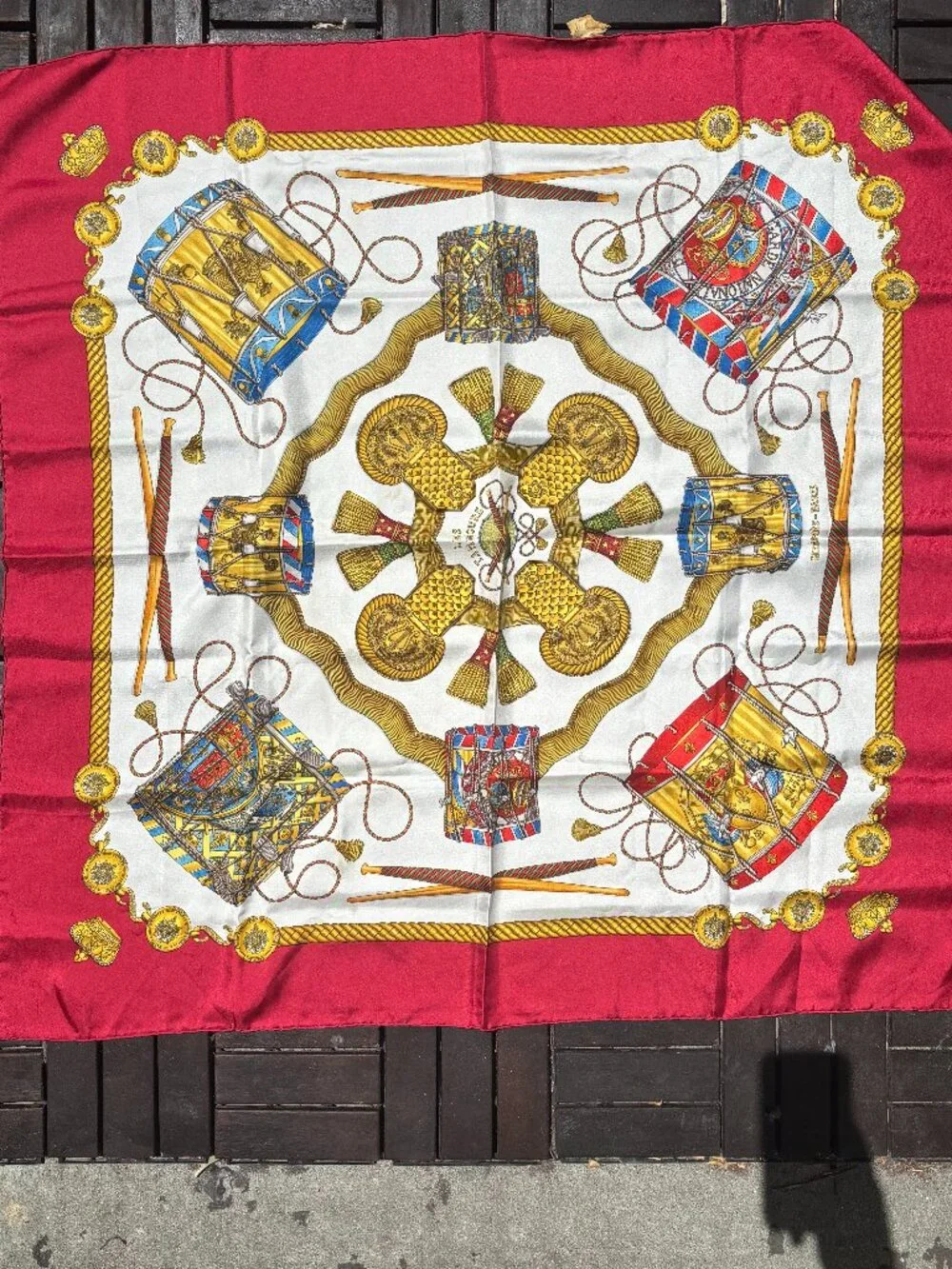 Authentic HERMES Carre 90 Scarf 